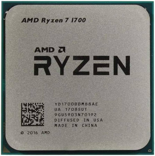 Περισσότερες πληροφορίες για "AMD Ryzen 7 1700"