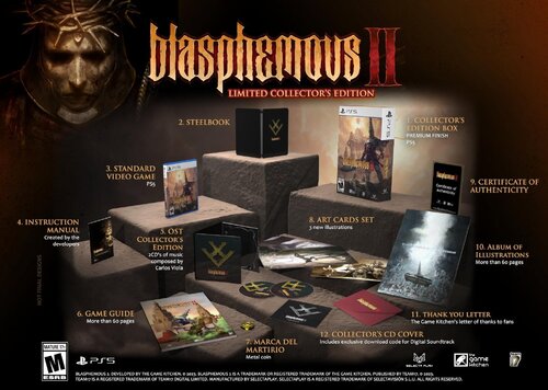 Περισσότερες πληροφορίες για "Blasphemous 2 collector's edition (sealed)"