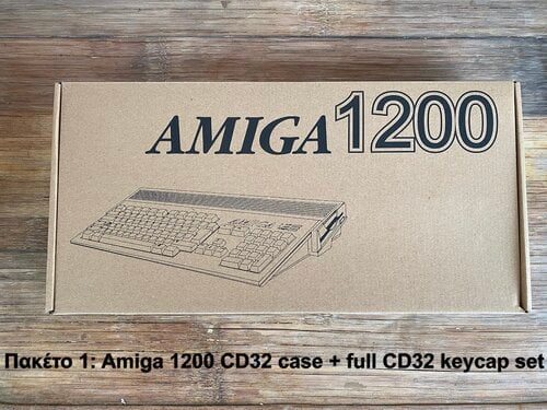 Περισσότερες πληροφορίες για "Amiga 1200 CD32 replacement cases + CD32 full keycap set"