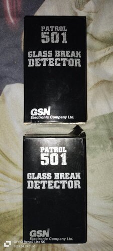 Περισσότερες πληροφορίες για "PATROL 501 GLASS BREAK DETECTOR"