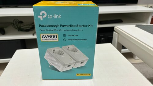 Περισσότερες πληροφορίες για "TP-LINK Powerline Starter kit"