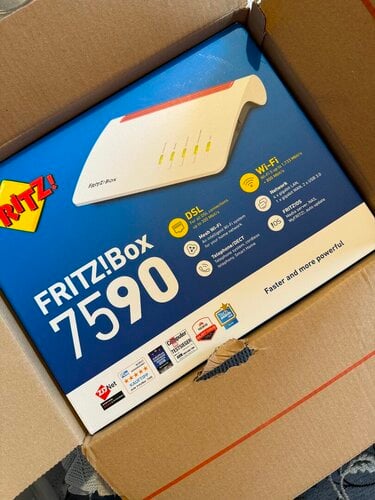 Περισσότερες πληροφορίες για "FRITZ!Box 7590 AVM modem/ router International Edition (ΝΕΟ - ΣΦΡΑΓΙΣΜΕΝΟ!)"