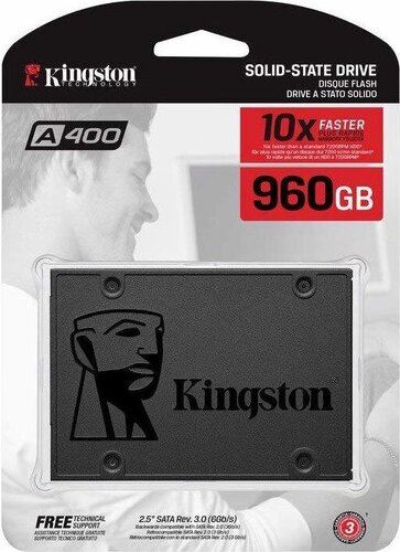 Περισσότερες πληροφορίες για "Kingston A400 SSD 960GB 2.5'' SATA III"