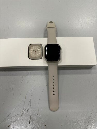 Περισσότερες πληροφορίες για "Apple Watch Series 8 (45mm/Μπεζ/Αλουμίνιο)"