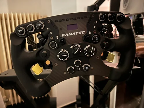 Περισσότερες πληροφορίες για "Fanatec Clubsport Formula V2.5 with Podium Advanced Paddle Module"