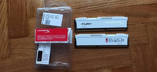 Περισσότερες πληροφορίες για "Kingston ddr3 μνημες:    Kingston HyperX Fury 16GB (2X8GB) DDR3 1600MHz White (dual channel set)"