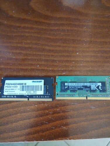 Περισσότερες πληροφορίες για "ΠΩΛΟΥΝΤΑΙ ΜΕΤΑΧΕΙΡΙΣΜΕΝΕΣ(ΣΕ ΑΡΙΣΤΗ ΚΑΤΑΣΤΑΣΗ), SODIMM DDR4  RAM 2X4= 8GB  2400MHZ  CL17"