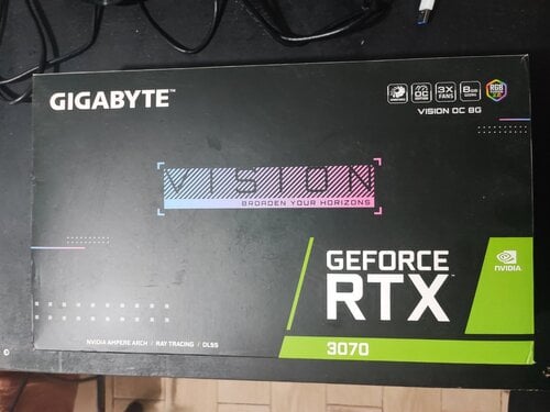 Περισσότερες πληροφορίες για "Gigabyte GeForce RTX 3070 VISION OC 8G"
