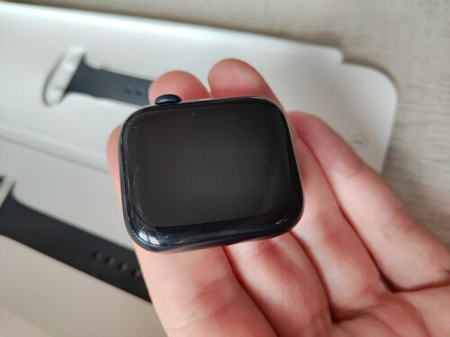 Apple Watch Series 7 (45mm/Μαύρο/Αλουμίνιο)