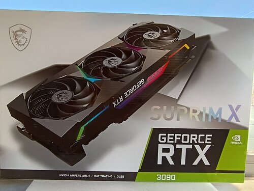 Περισσότερες πληροφορίες για "MSI GeForce RTX 3090 SUPRIM X 24G"