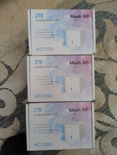 Περισσότερες πληροφορίες για "ZTE Z1200 wifi mesh"