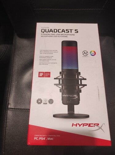 Περισσότερες πληροφορίες για "Hyper X Quadcast s (σφραγισμένο)"