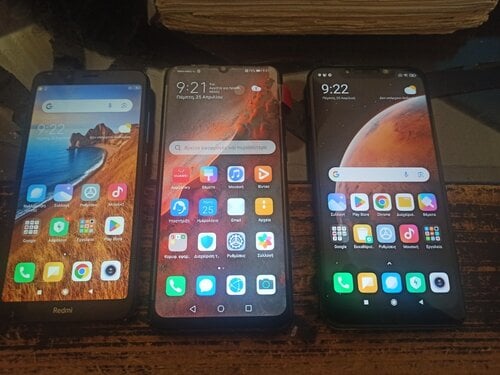 Περισσότερες πληροφορίες για "Τρία φθηνά τηλέφωνα Huawei Y6p Redmi 7A Poco F1"