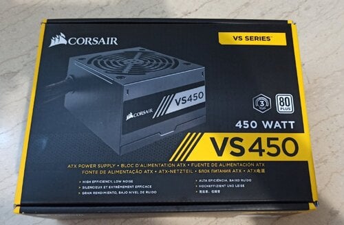 Περισσότερες πληροφορίες για "Corsair VS450 (450W)"