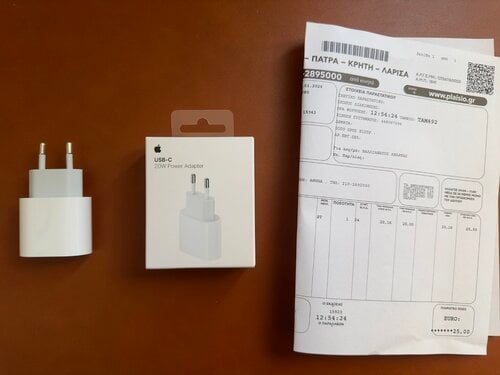 Περισσότερες πληροφορίες για "Apple 20W USB-C Φορτιστής (A2347)"