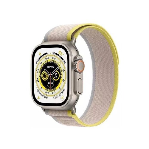 Περισσότερες πληροφορίες για "Apple Watch Ultra Titanium Trail Loop M/L Yellow"