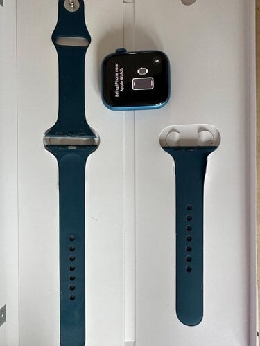 Περισσότερες πληροφορίες για "APPLE Watch Series 7 GPS Aluminium 45 mm Blue"