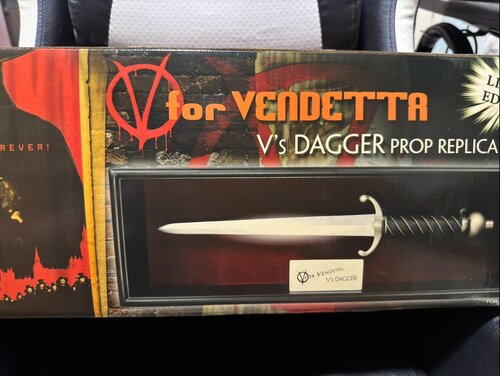 Περισσότερες πληροφορίες για "V for Vendetta dagger replica"