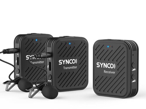 Περισσότερες πληροφορίες για "Ασύρματο Μικρόφωνο SYNCO G1 Series (Black 2TX+1RX, Dual)"