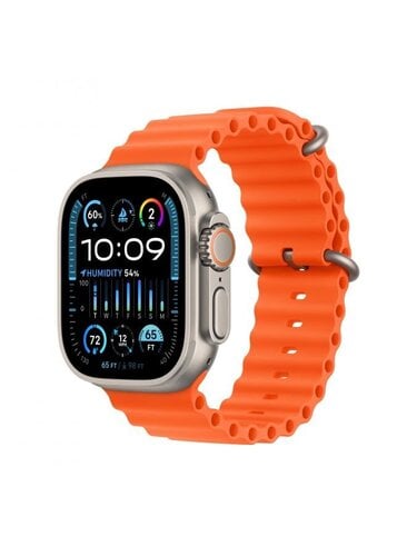 Περισσότερες πληροφορίες για "Apple Watch Ultra 2 . Orange ocean band"