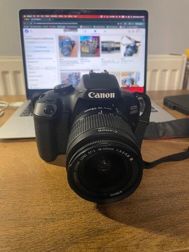 Περισσότερες πληροφορίες για "Canon EOS 4000D"
