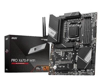 Περισσότερες πληροφορίες για "MSI Pro X670-P WIFI Motherboard ATX με AMD AM5 Socket"