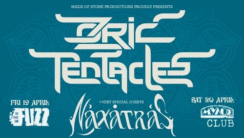Περισσότερες πληροφορίες για "Πωλείται εισιτήριο για τη συναυλία των Ozric Tentacles / Naxatras, στην Αθήνα, Παρασκευή 19 Απριλίου"