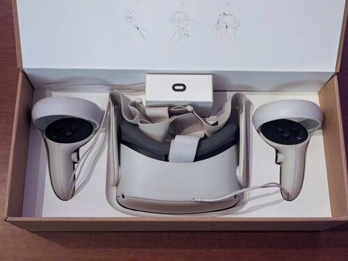 Περισσότερες πληροφορίες για "Oculus Quest 2 256gb + Medical Grade Silicon Cover + καλωδιο για PCVR 3m"