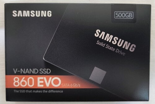 Περισσότερες πληροφορίες για "Samsung 860 Evo SSD 500GB 2.5'' SATA III"