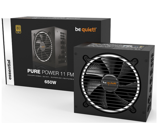 Περισσότερες πληροφορίες για "Be Quiet Pure Power 11 FM 650W Τροφοδοτικό Υπολογιστή Full Modular 80 Plus Gold"