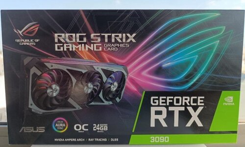 Περισσότερες πληροφορίες για "ASUS TUF Gaming GeForce RTX 3080 Ti OC EDITION+ Rog Strix 3090 OC Edition"