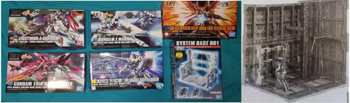 Περισσότερες πληροφορίες για "Gundam HG-RG kits"