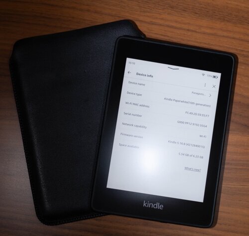 Περισσότερες πληροφορίες για "Kindle paperwhite paper white 10th generation ebook reader eink άψογο"