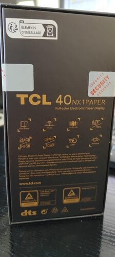 Περισσότερες πληροφορίες για "TCL 40 NXTPAPER (Περλ/256 GB)"