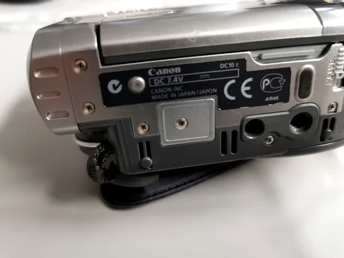 Περισσότερες πληροφορίες για "Camera Canon DC 10 A"
