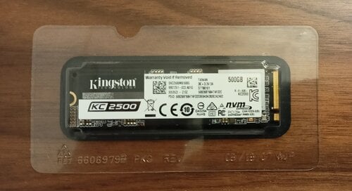 Περισσότερες πληροφορίες για "Kingston KC2500 M.2 NVMe 500GB & Ekwb EK-M.2 NVMe Heatsink Black combo"