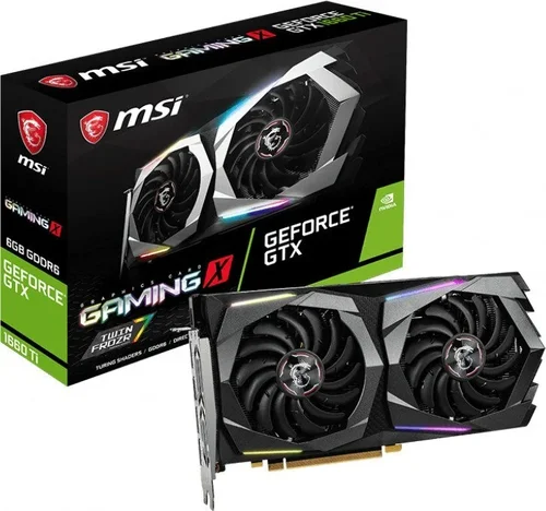 Περισσότερες πληροφορίες για "MSI GeForce GTX 1660 Ti GAMING X 6G"