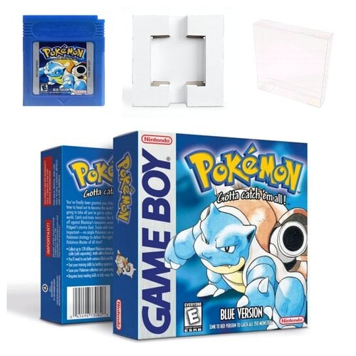 Περισσότερες πληροφορίες για "Pokemon Blue Version Gameboy complete boxed"