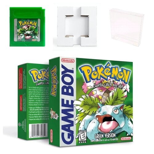 Περισσότερες πληροφορίες για "Pokemon Green Version Gameboy complete boxed"