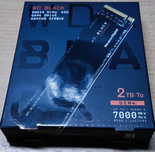 Περισσότερες πληροφορίες για "WD Black SN850 NVMe SSD 2TB"