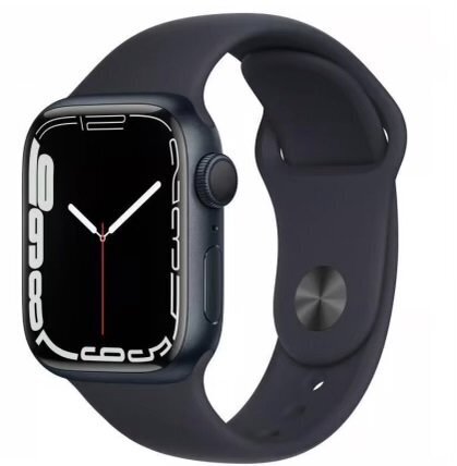 Περισσότερες πληροφορίες για "Apple Watch (Series 7) 2022 GPS 41mm - Αλουμίνιο Midnight - Sport band Μαύρο"