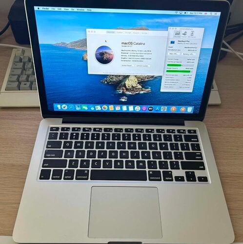 Περισσότερες πληροφορίες για "Πωλείται MacBook Pro Retina 2013 13 ιντσών με 8GB RAM και δίσκο 120SSD"