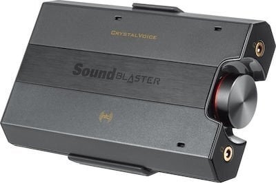 Περισσότερες πληροφορίες για "SOUND BLASTER E5 Κάρτα ήχου εξωτερική"