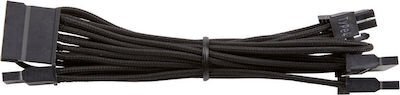 Περισσότερες πληροφορίες για "Corsair Sleeved SATA cable Type 4 Black (CP-8920186)"