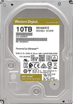 Περισσότερες πληροφορίες για "Western Digital Gold 10tb"