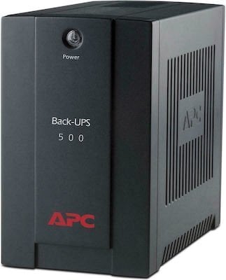 Περισσότερες πληροφορίες για "APC Back-UPS 500VA (300W)"