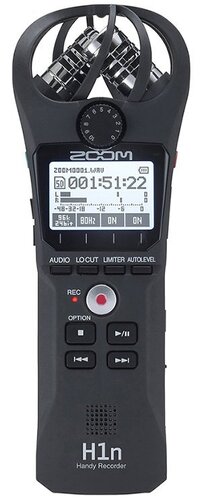Περισσότερες πληροφορίες για "Zoom H1n recorder"