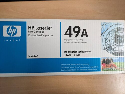 Περισσότερες πληροφορίες για "Toner για HP Laserjet 1160/1320 Q5949A"