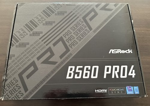 Περισσότερες πληροφορίες για "ASRock B560 Pro4 Motherboard ATX με Intel 1200 Socket"