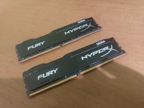HYPER X FURY 16gb (2x8gb) DDR4 2400mhz